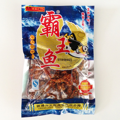 天财 霸王鱼60g 即食鱼干 鱼仔 休闲零食品