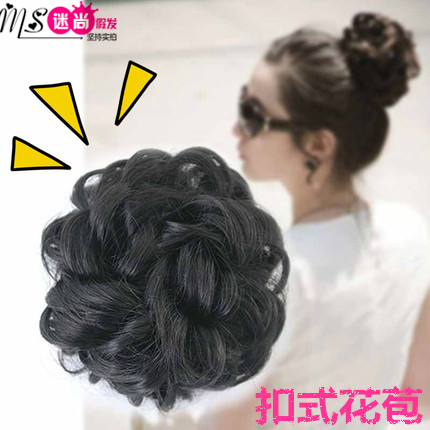 拉绳扣式假发包凌乱感花苞头包包头丸子头蓬松卷发包盘发包道姑头在类目 美发护发/假发, 假发, 发包/丸子中 - 来自Buy2taobao.com提供专业的淘宝代购服务