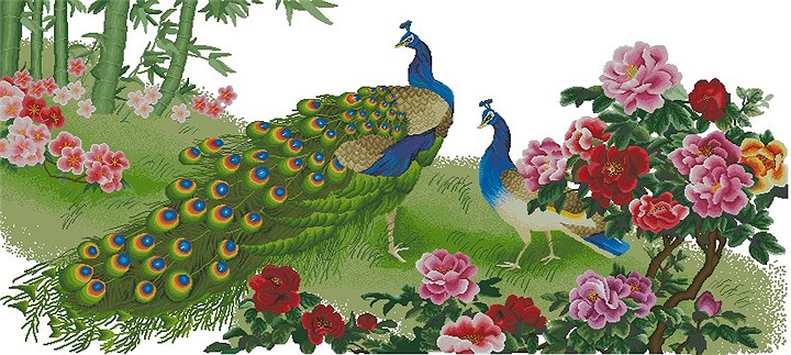 超清晰彩色十字绣重绘图纸/源文件富贵祯祥822 371|ruв категории антиквариат/邮币/каллиграфия и живопись/коллекции, ремесла/народные обычаи, вышивка крестом - от Buy2taobao.com для оказания профессиональной услуги покупки агента Taobao