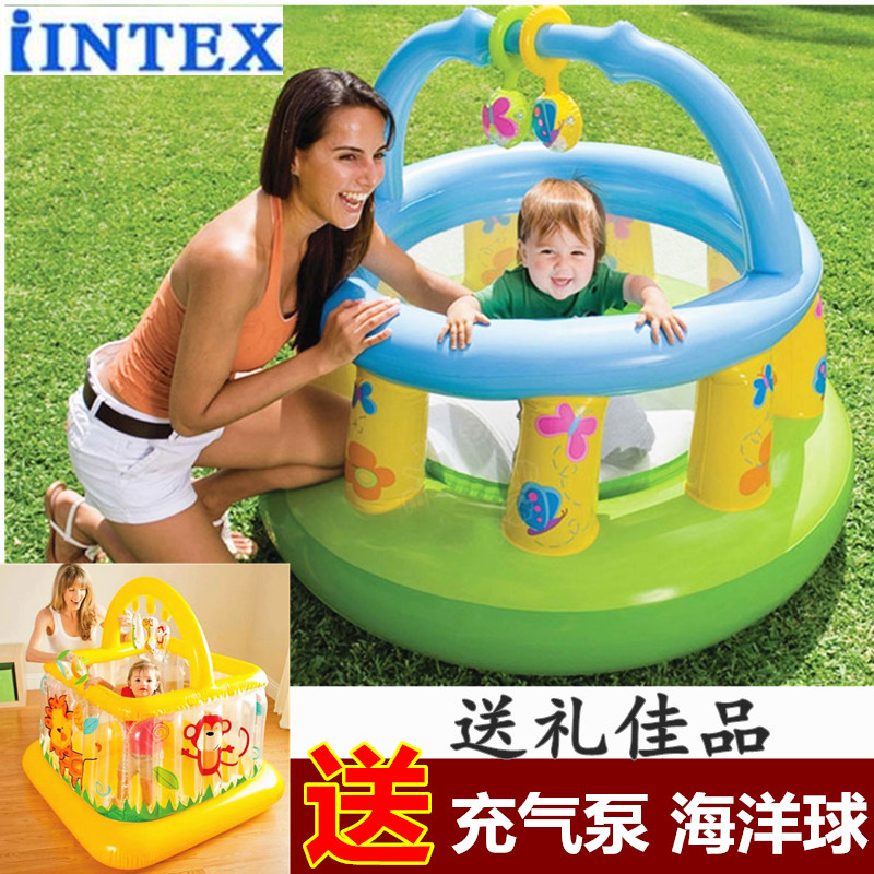 INTEX inflation Castle indoor children Toys baby motion Game house The age of gift thickening enclosure Ball poolin the Toy/Childs/Puzzle/Building block/Model , Outdoor sports/Leisure/Traditional toys , Children's Tent/Game room category - from Buy2taobao.com to provide professional Taobao agent buy service