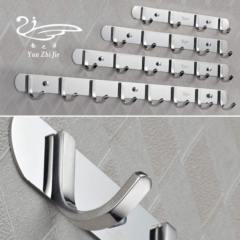 Clothes pegs Solid stainless steel Yun Jie Simplicity fashion a living room Wall hanging Row hook Room hookin the Decoration main material , Toiletries , Bathroom Hardware/Pendant , Hook/Clothes hook category - from Buy2taobao.com to provide professional Taobao agent buy service