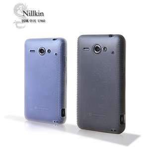 NILLKIN耐尔金 中兴U960手机壳 U830手机套 超薄保护套 龙纹软+膜
