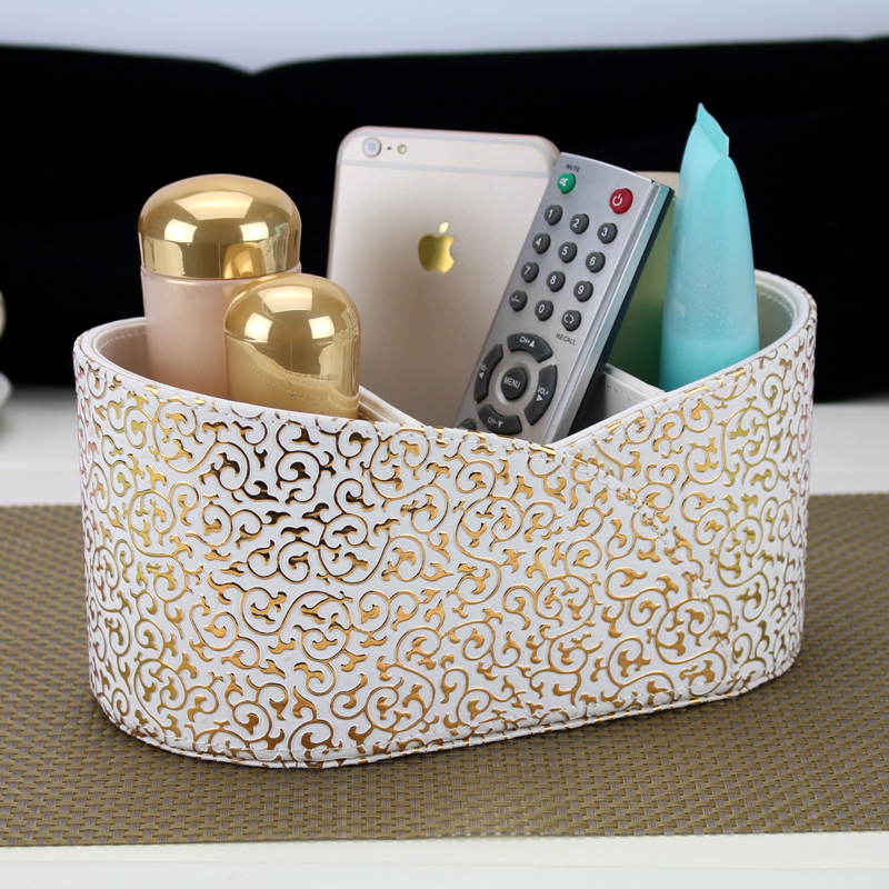 European style high-grade Leatherwear originality mobile phone Remote control desktop Small objects Storage rack Cosmetic boxin the Storage consolidation , Home Storage appliances , Storage Box , Other storage box category - from Buy2taobao.com to provide professional Taobao agent buy service