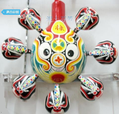 社火马勺插花脸谱禄神*辟邪纳福*个性装饰在类目 特色手工艺, 地区民间特色手工艺, 脸谱中 - 来自Buy2taobao.com提供专业的淘宝代购服务