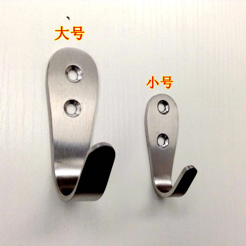 衣帽钩不锈钢挂钩 挂衣钩 单钩 实心圆衣钩 浴巾毛巾金属挂钩在类目 收纳整理, 家庭整理用具, 挂钩/粘钩中 - 来自Buy2taobao.com提供专业的淘宝代购服务