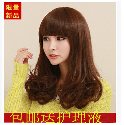 2019假发女 新款梨花头假发 女生bobo短发蓬松可爱齐刘海长梨花在类目 美发护发/假发, 假发, 整顶假发中 - 来自Buy2taobao.com提供专业的淘宝代购服务