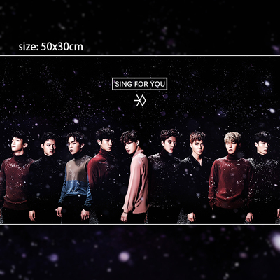 exo 年冬季特别专辑sing for you 集体个人高清海报