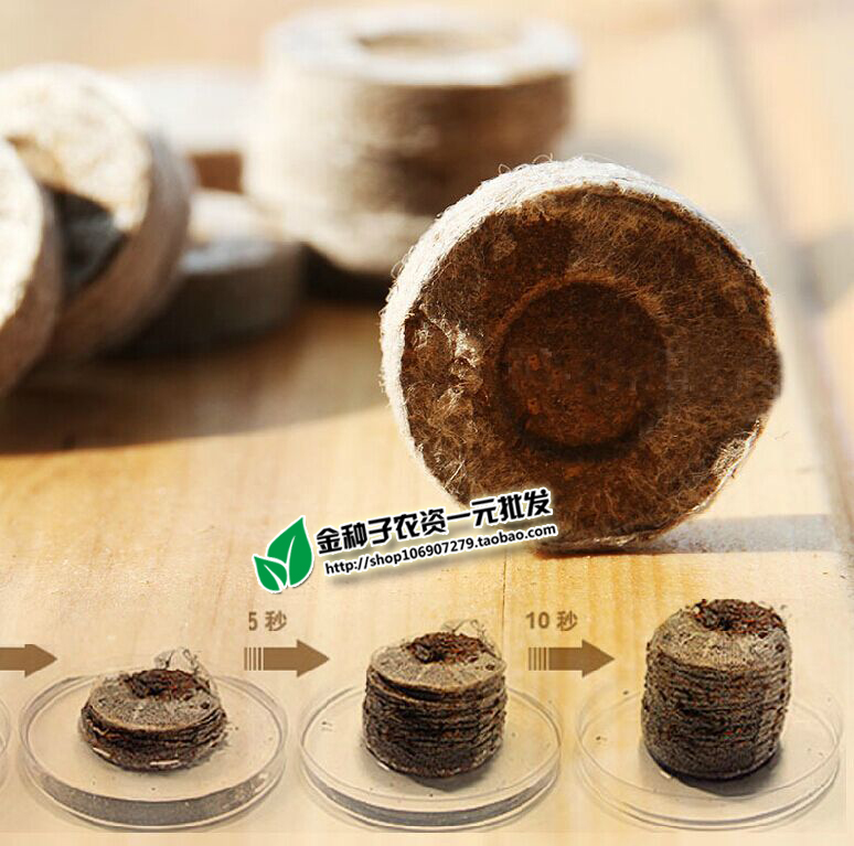 園藝資材 帶網 育苗塊 基質塊 35mm 育苗塊挪威進口Jiffy育苗塊在類目 鮮花速遞/花卉仿真/綠植園藝, 園藝用品, 育苗盤/營養鉢中 - 來自Buy2taobao.com提供專業的淘寶代購服務