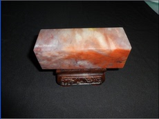 Ювелирный камень Оформление Гуйлинь бутик-Кровавик, красная