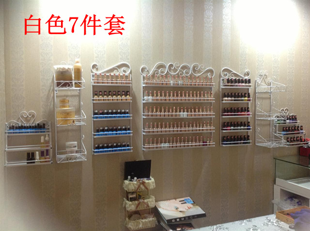 特价壁挂铁艺指新款甲油架指甲油架美甲店展架美甲货架展示柜包邮在类目 商业/办公家具, 货架/展柜, 化妆品货架中 - 来自Buy2taobao.com提供专业的淘宝代购服务