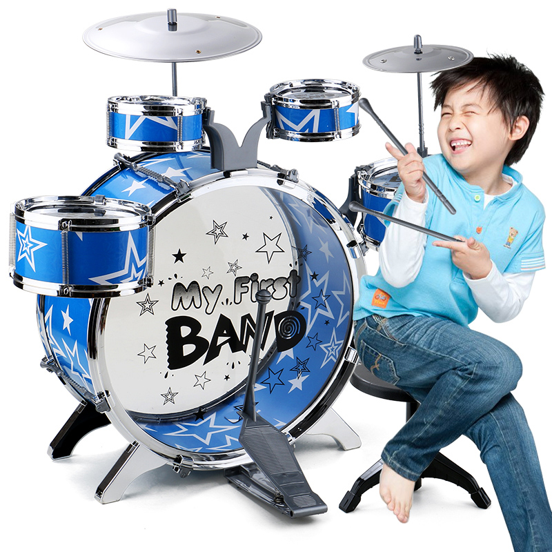 儿童架子鼓玩具3-4-5-6-7-8-9周岁男孩子小孩男宝宝益智生日礼物|ruв категории игрушка/коляска/головоломка/блоки/модель, музыкальная игрушка/детей музыкальный инструмент, барабаны - от Buy2taobao.com для оказания профессиональной услуги покупки агента Taobao