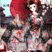 全套重樱花cosplay动漫服装日本和服女仆，装洛丽塔公主洋装