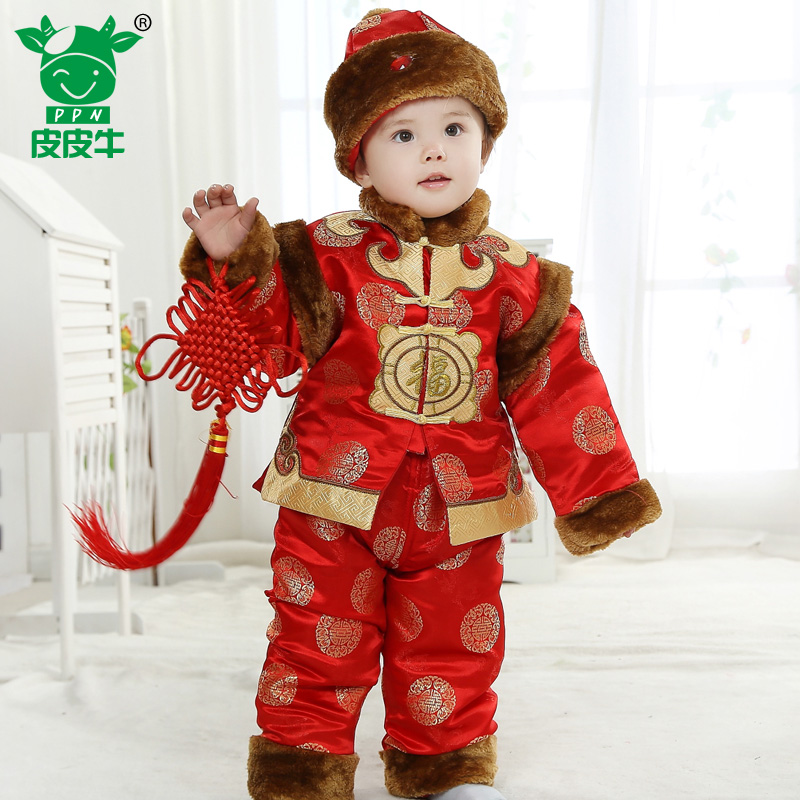 baby boy chinese new year outfit