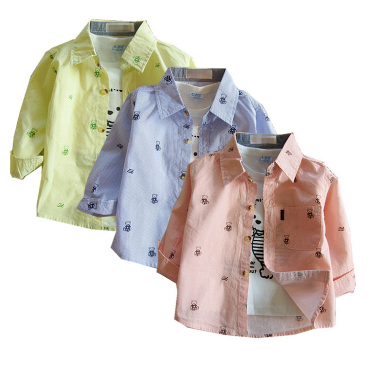 baby shirt Summer wear spring and autumn Cotton Female baby Long sleeve shirt Boys Children Thin section air conditioner Sunscreenin the Children/Baby/Family fitted , Shirt category - from Buy2taobao.com to provide professional Taobao agent buy service