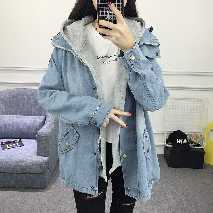 孕妇外套春秋装新款大码女装胖MM宽松显瘦牛仔外套女春秋韩版风衣在类目 孕妇装/孕产妇用品/营养, 孕妇装, 外套/风衣中 - 来自Buy2taobao.com提供专业的淘宝代购服务