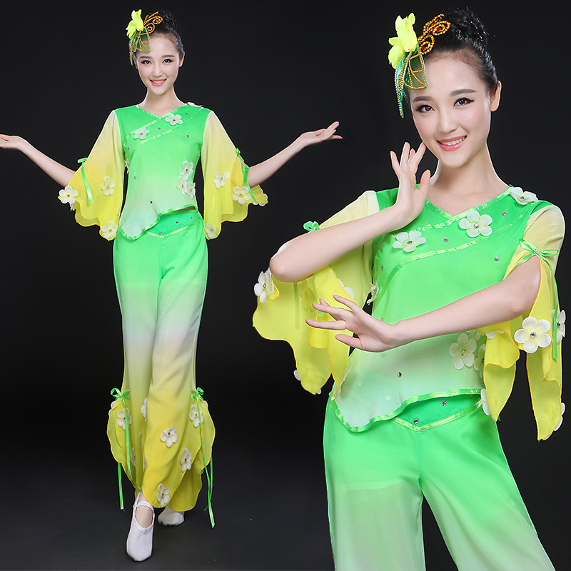 2019 new pattern Dance Umbrella Jasmine dance clothing Younger service Classical dance costume Fan dance Costume adultin the Women's clothing/Boutique , Costume/National costume/Stage costumes , National costume/Costumes category - from Buy2taobao.com to provide professional Taobao agent buy service