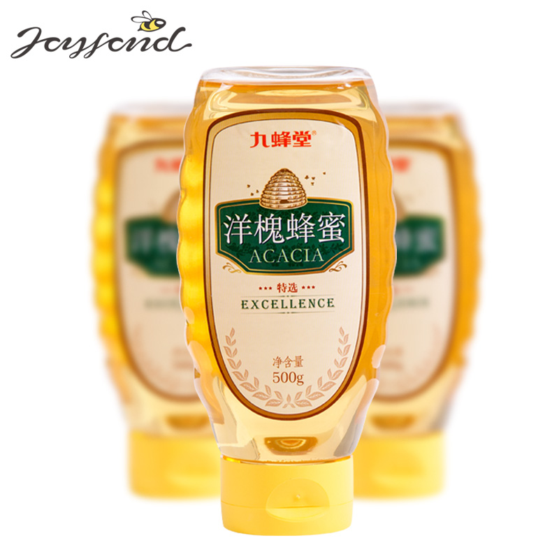 九蜂堂洋槐蜜三瓶裝 天然農家自産野生土蜂蜜取自液態蜜1500g在類目 傳統滋補營養品, 蜂蜜中 - 來自Buy2taobao.com提供專業的淘寶代購服務