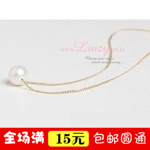 Japan Korea Edition Jewelry Simplicity Pearl Temperament type have cash less than that is registered in the accounts Necklace Necklace clavicle fashion New products Popular jewelryin the Accessories/Fashion Jewelry, Necklace category - from Buy2taobao.com to provide professional Taobao agent buy service