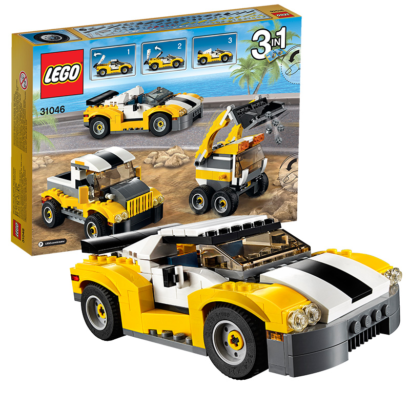 乐高创意百变组31046 高速跑车LEGO CREATOR玩具积木拼插益智