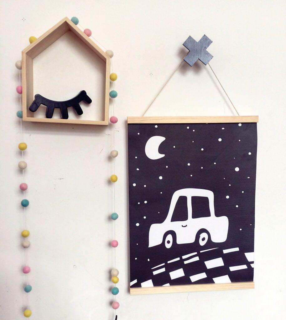 ins Northern Europe Simplicity a living room Entrance Children's Room Cartoon Decorative paintings mural solid wood thickening Photography propsin the Diapers/Care/Feeding/Push lathe , Children's Room/Tables and chairs/Furniture , Children's Room/Baby room category - from Buy2taobao.com to provide professional Taobao agent buy service