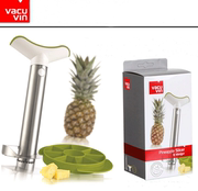 荷兰进口Vacu Vin神奇菠萝去皮器 创意削皮器 不锈钢菠萝削皮
