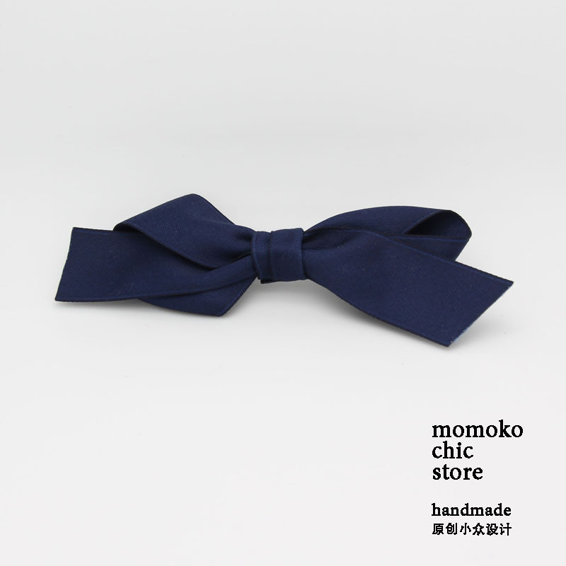 momoko chic store/日系maison de reefur 梨花同款蝴蝶结发夹