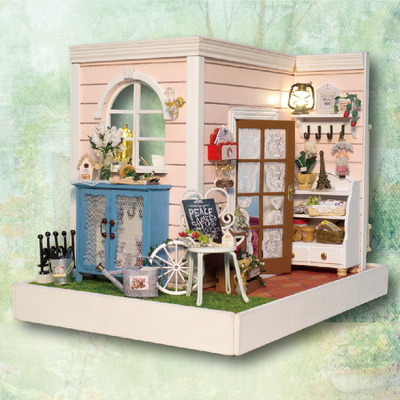 智趣屋diy小屋仙蒂的欢乐时光手工拼装小房子别墅模型女生日礼物