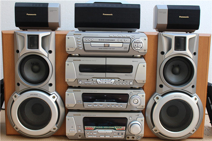panasonic 5 disc changer stereo system