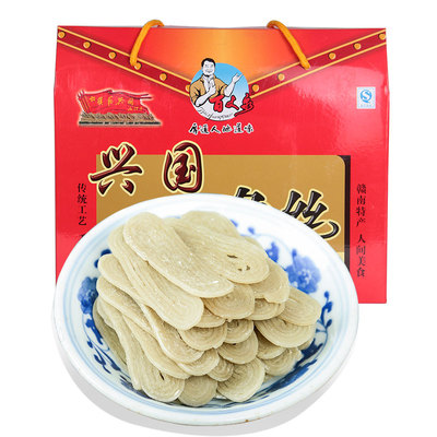 百丈泉江西赣南特产兴国鱼丝礼盒鱼面鱼粉 鱼丝1050g