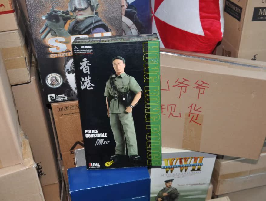 1\/6模型 香港TVB男明星 陈SIR 头雕 12寸中国亚