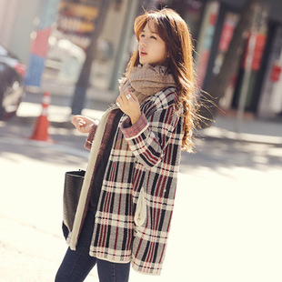 标题优化:韩版韩国东大门女装针织开衫长款宽松毛衣外套