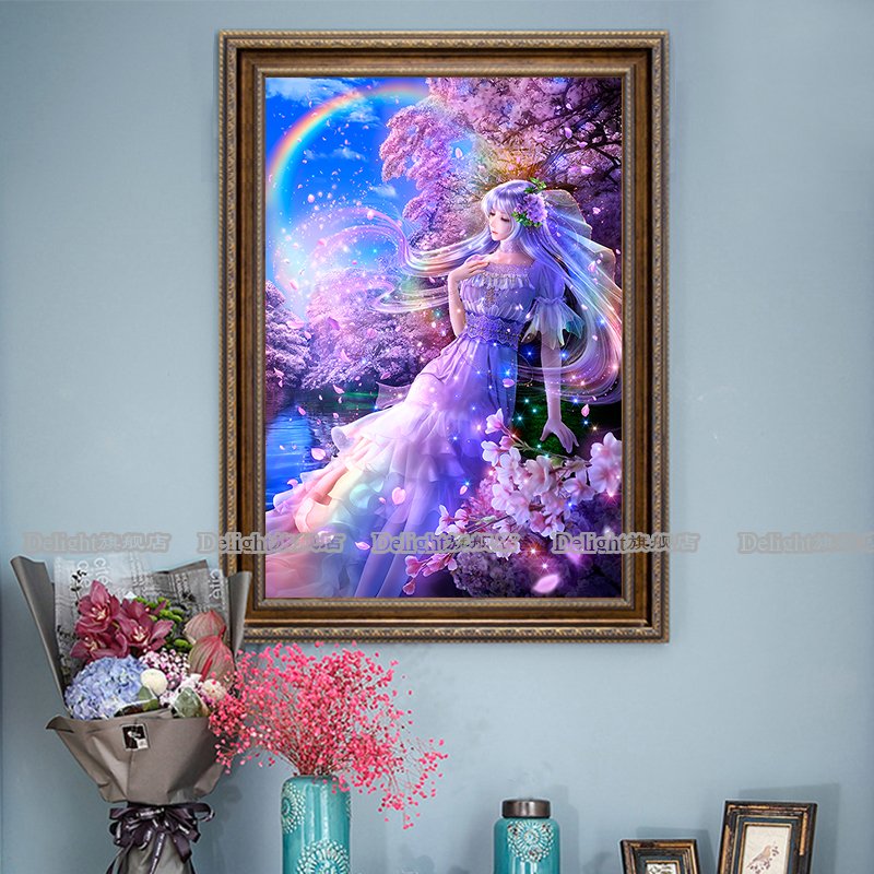 DMC Cross stitch Aesthetic character series (5)in the Home Fabric , Stitch & Tools Accessories , Cross Stitch Kit category - from Buy2taobao.com to provide professional Taobao agent buy service