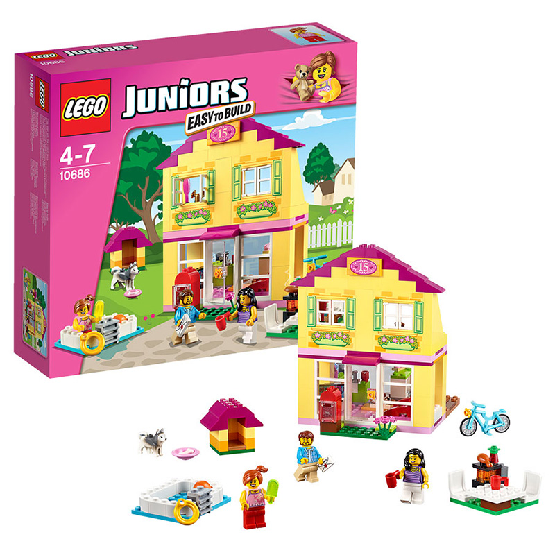 乐高小拼砌师10686温馨家庭 LEGO JUNIORS 积木玩具益智
