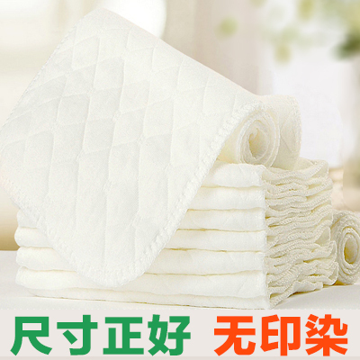 婴儿纯棉纱布尿布 秋冬透气可洗新生儿用品宝宝加厚全棉尿片