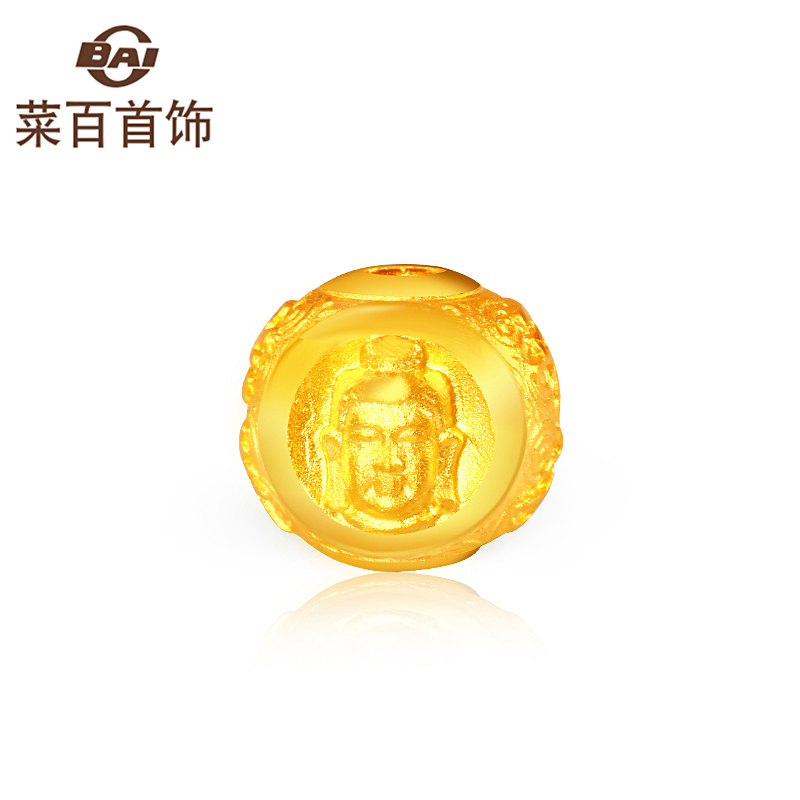 菜百首飾黃金轉運珠佛頭祈福足金轉運珠吊墜喜福F在類目 珠寶/鑽石/翡翠/黃金, 黃金首飾(新), 頸飾中 - 來自Buy2taobao.com提供專業的淘寶代購服務