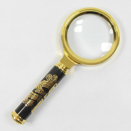 Datyson new pattern Gold-plated the elderly Read newspapers read Special 8 Handheld magnifier 60mmin the Electronic Dictionary/Electronic paper book/Stationery , Drawing measurement products , Magnifier category - from Buy2taobao.com to provide professional Taobao agent buy service