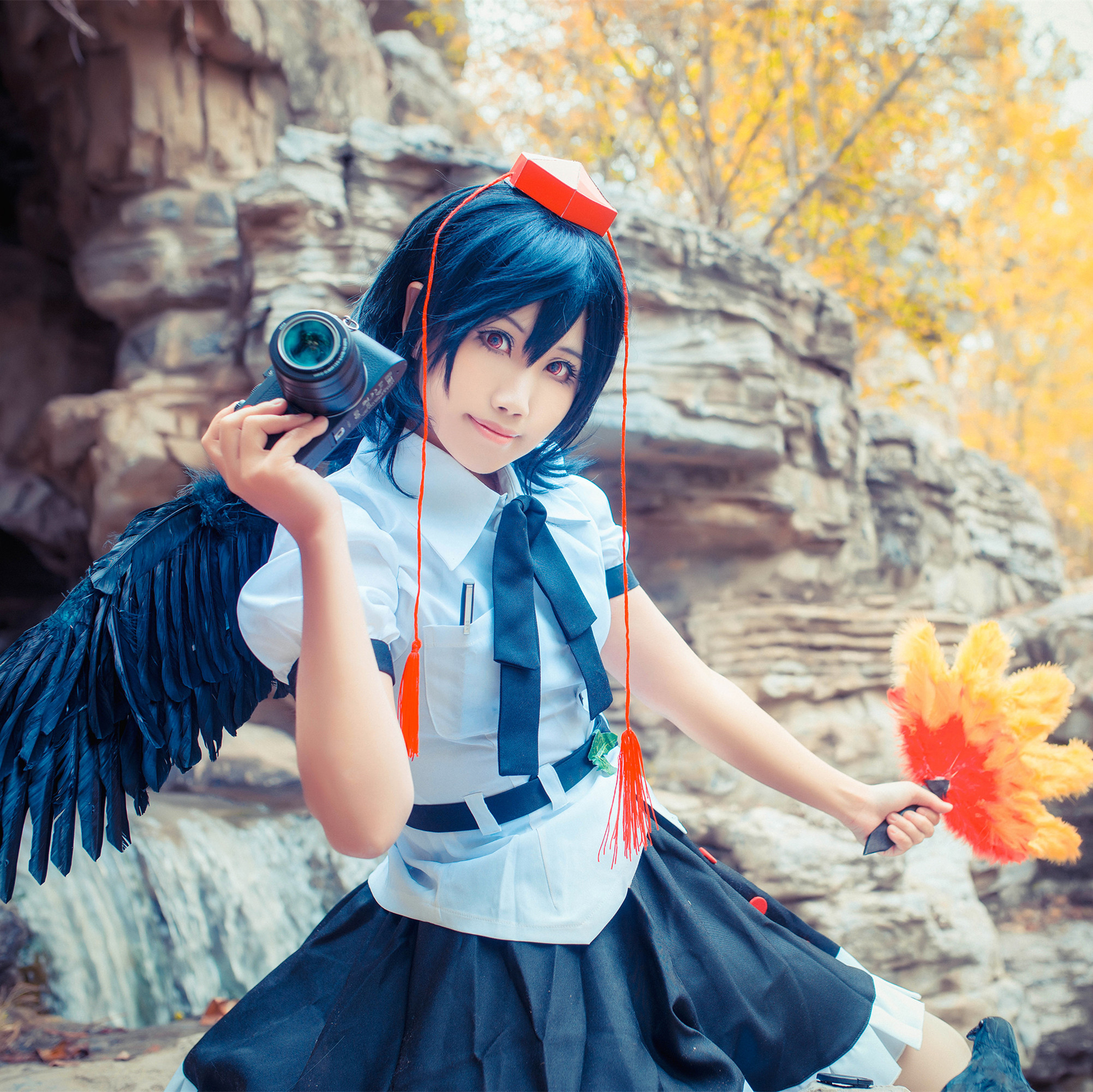 【三八聯盟】東方project cos 射命丸文 文文 cosplay在類目 模玩/動漫/周邊/cos/桌遊, Cosplay服飾/道具/服務, Cosplay女裝中 - 來自Buy2taobao.com提供專業的淘寶代購服務