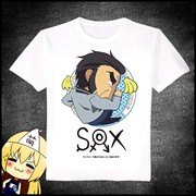 没有黄段子的无聊世界SOX 轰力雷树 动漫周边T恤 学生款定制服装