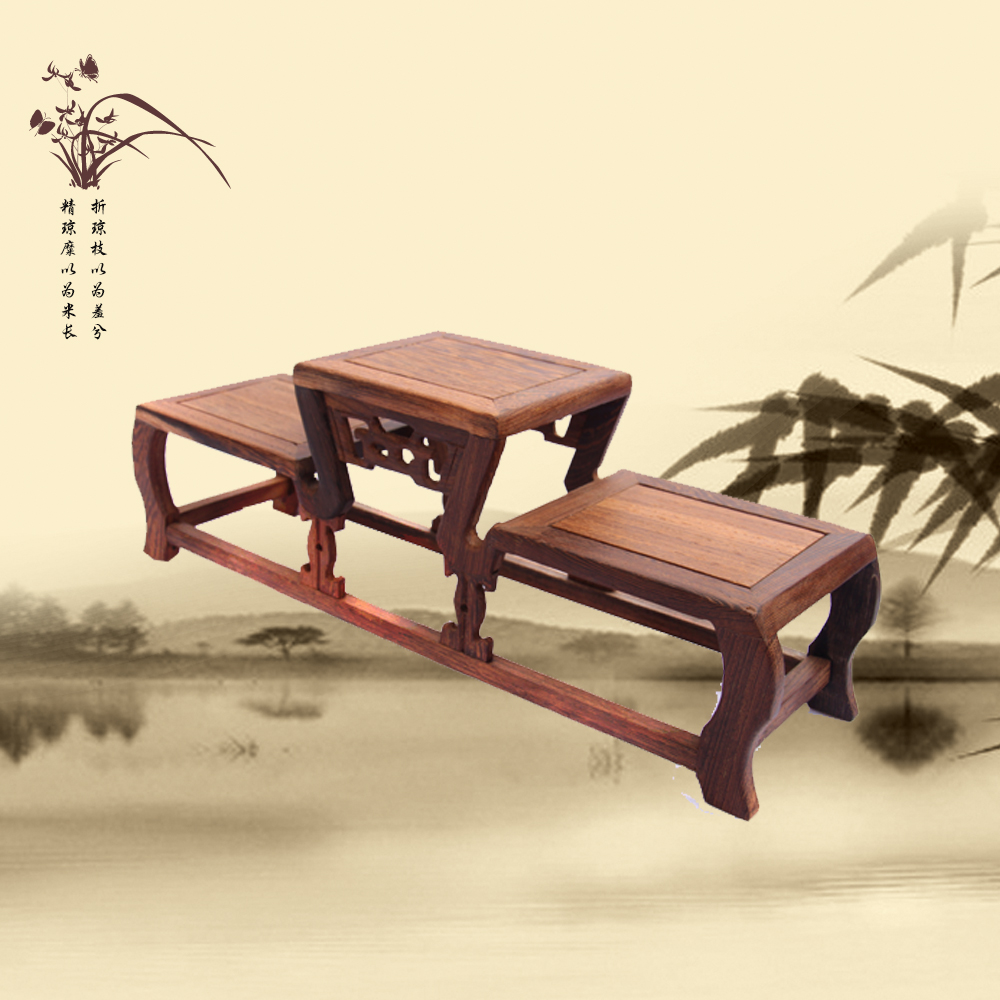 Rosewood Wenge Shelf jade dark-red enameled pottery teapot base Antique frame Treasure frame Decorative frame Display rack basein the Residential furniture , Shelf , Flower/Spend a few category - from Buy2taobao.com to provide professional Taobao agent buy service