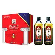 阿格利司 希腊特级初榨进口橄榄油1L*2瓶礼盒装 福利团购食用