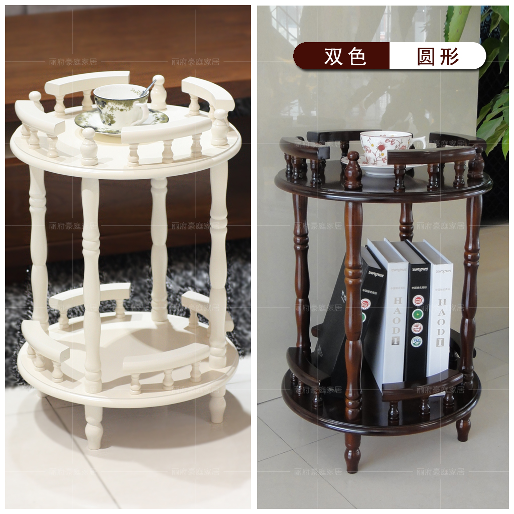 European style Restaurant Flower trellis Mahjong Side table Round frame Wood Telephone Stand Jewelry Holder woodiness Corner table tea tablein the Residential furniture , Categories , Corner a few/Side category - from Buy2taobao.com to provide professional Taobao agent buy service