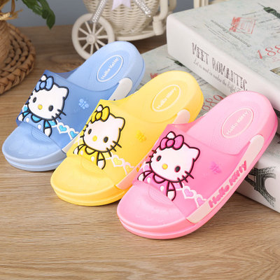 亲子儿童居家室内凉拖鞋男女童洗澡浴室防滑拖鞋夏宝宝软底一字拖