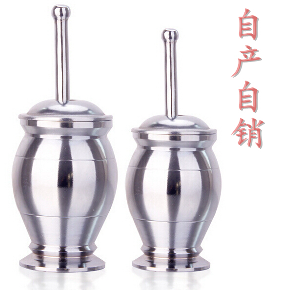 正品铸铁捣药罐研钵药缸中药药具捣药罐/捣药盅/中药具捣蒜器在类目 厨房/烹饪用具, 厨用小工具/厨房储物, 剥蒜器/压蒜器中 - 来自Buy2taobao.com提供专业的淘宝代购服务