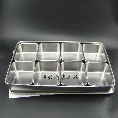 八格不锈钢调料盒调味盒日式味盒架方盒留样盒食品展示料理盒包邮|msdalam kategori dapur/memasak Appliances, Alat dapur/Penyimpanan dapur, botol penyimpanan/bekas penyimpanan dapur, botol perasa - dari Buy2taobao.com untuk memberikan perkhidmatan ejen Taobao profesional membeli