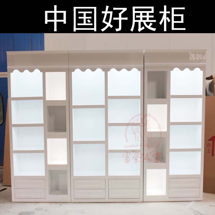 Z038饰品柜台烤漆化妆品影楼展柜包包展示架带灯陈列柜热销产品|msdalam kategori Perniagaan/perabot pejabat, rak/Showcase, pameran Fine/Showcase - dari Buy2taobao.com untuk memberikan perkhidmatan ejen Taobao profesional membeli