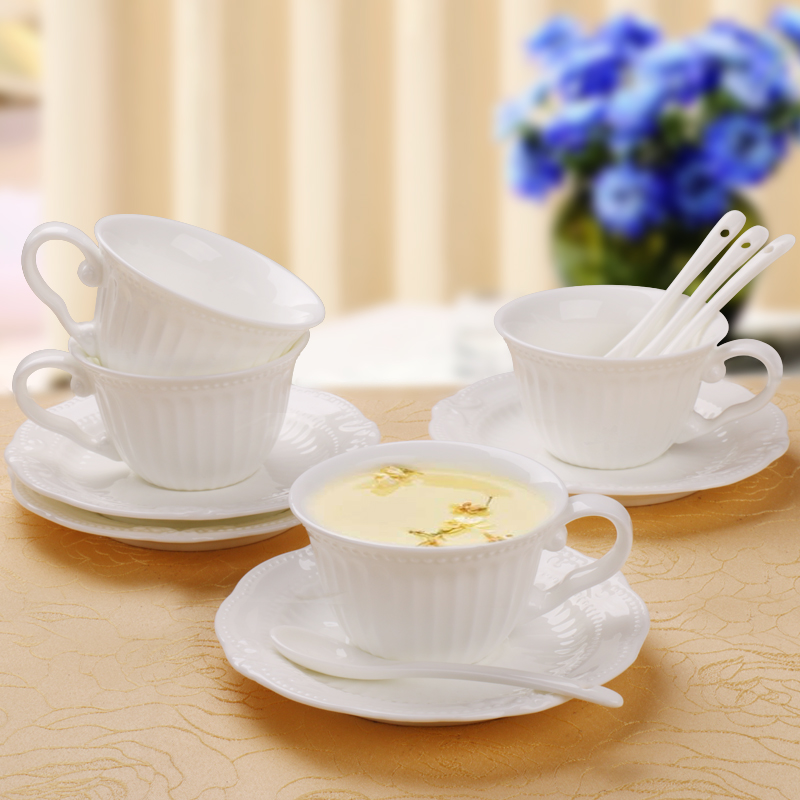 Manufactor wholesale Cappuccino originality Beidie Jacquard Mug White European style Flower cup Italianin the Tableware , Coffee , Mug category - from Buy2taobao.com to provide professional Taobao agent buy service