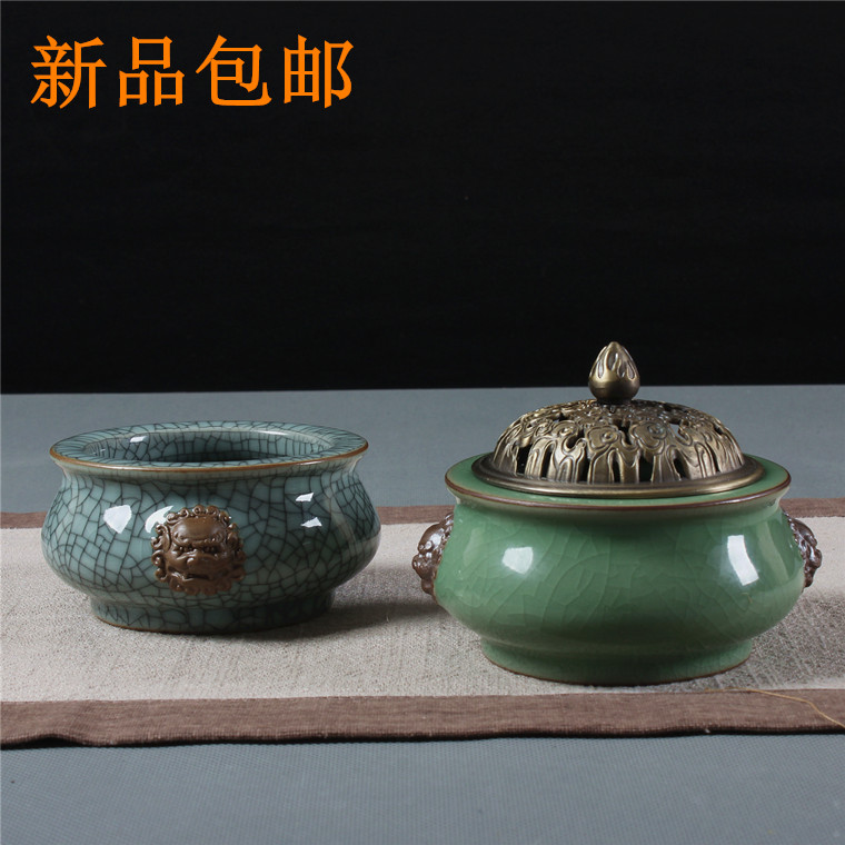 !Longquan celadon Vaporizer ceramics Buddha manual To fake something antique lion Perfume Joss stick Sandalwood Aloe Incense burnerin the Home accessories , Vaporizer category - from Buy2taobao.com to provide professional Taobao agent buy service