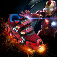 男童超酷钢铁侠跑鞋中-童休闲鞋时尚板鞋价格