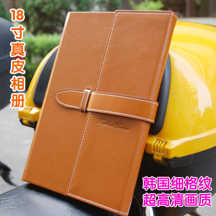 2016年新款 18寸竖款高端真皮相册制作高端影楼婚纱照私人定制在类目 个性定制/设计服务/DIY, 日用/装饰定制, 相册/照片书/立体照片中 - 来自Buy2taobao.com提供专业的淘宝代购服务