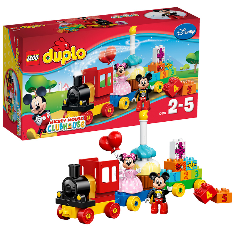 乐高得宝系列10597米奇和米妮的生日派对LEGO Duplo 积木玩具大颗